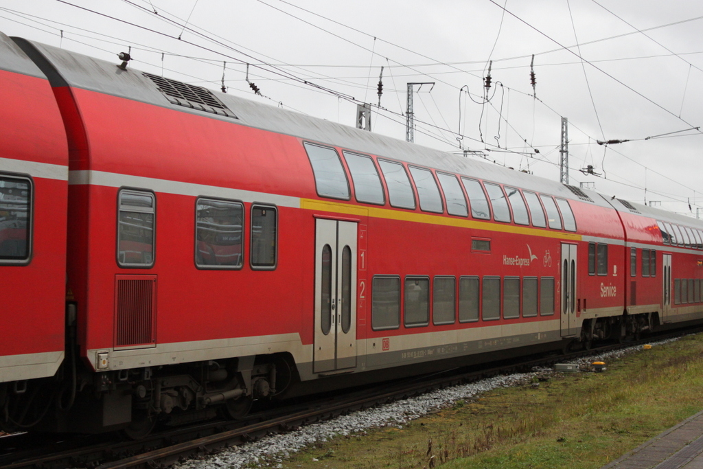 DABpza von Rostock Hbf nach Hamburg Hbf  im Rostocker Hbf.11.01.2019