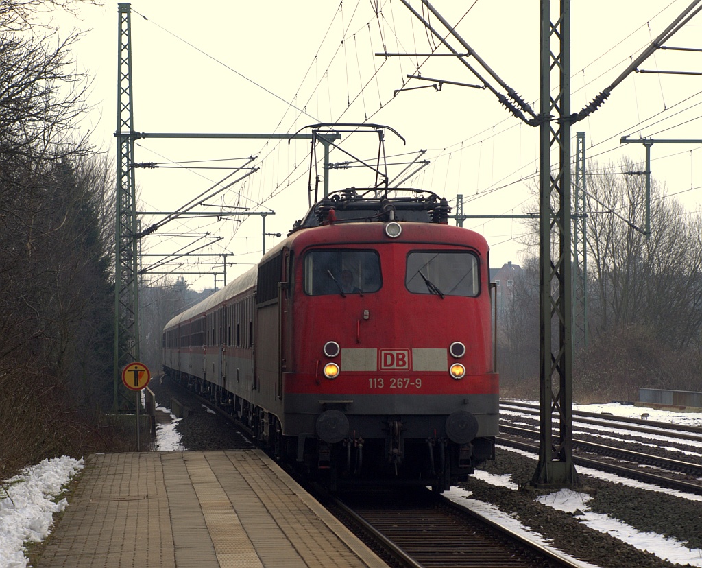 DB 113 267-9 Schleswig 25.02.2011