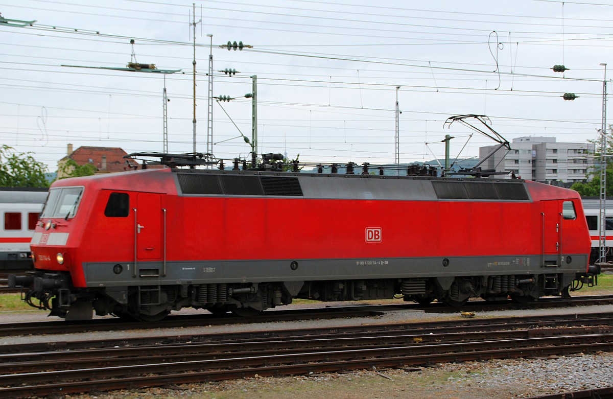 DB 120 114-4 Basel bad Bhf 01.06.2012