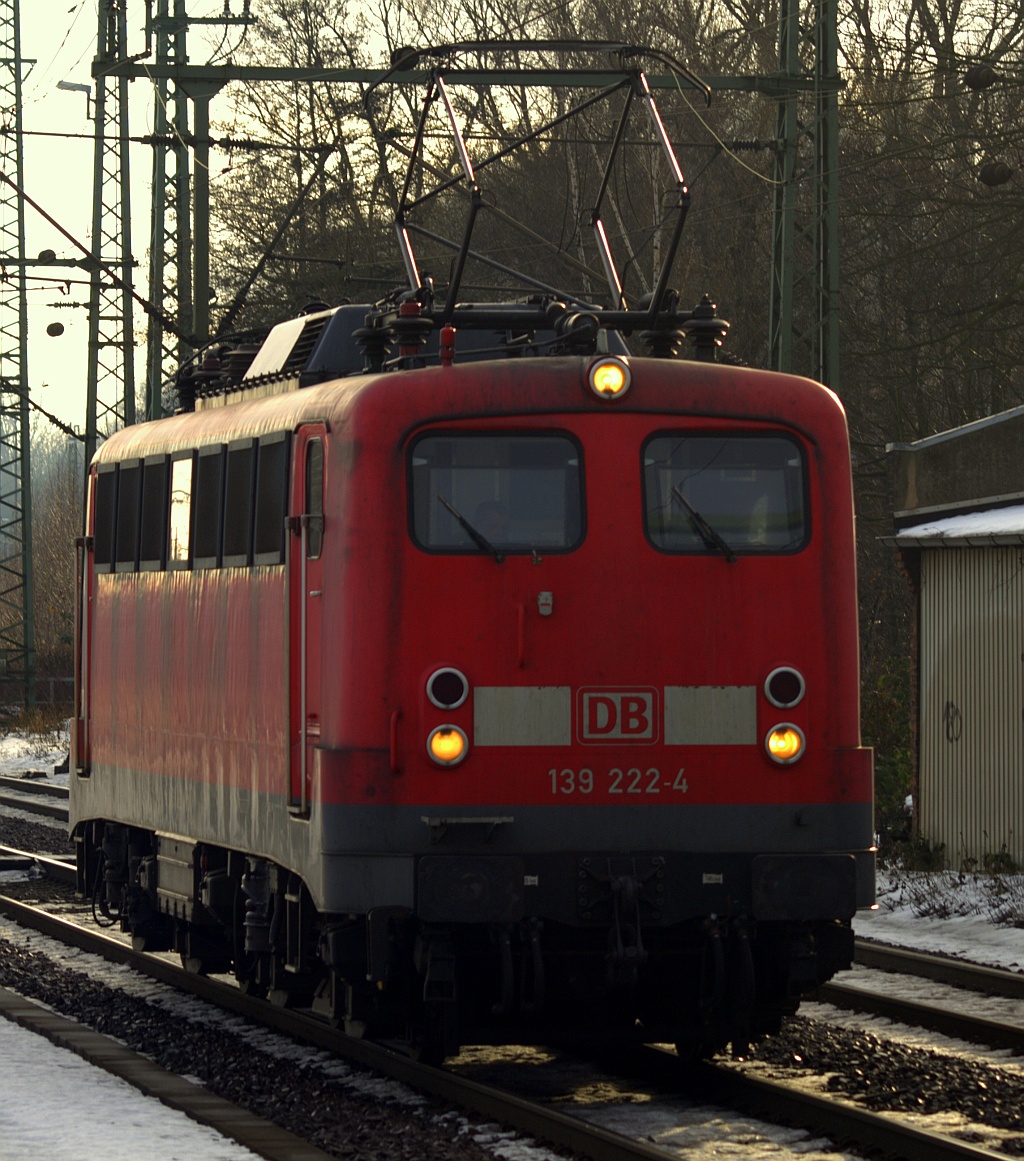 DB 139 222-4 Hamburg-Harburg 03.01.2011