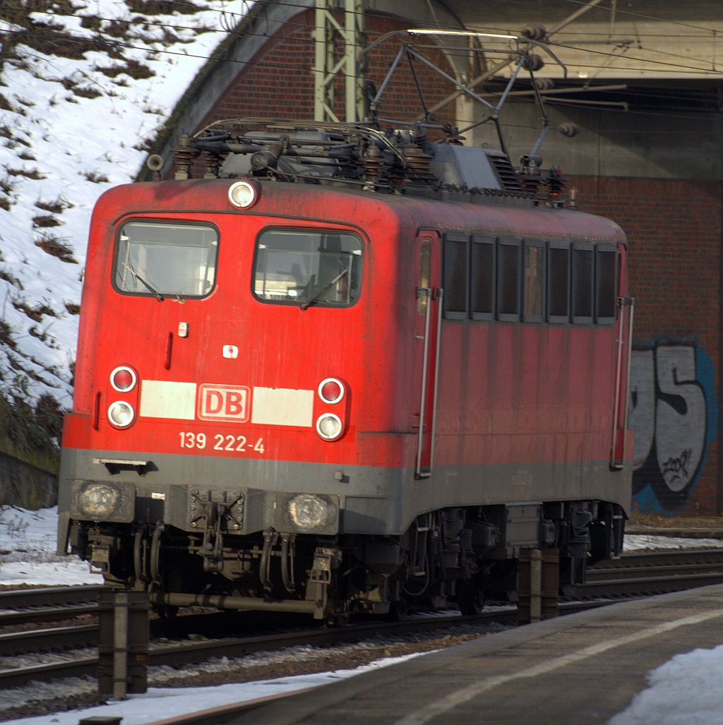 DB 139 222-4 Hamburg-Harburg 03.01.2011 II