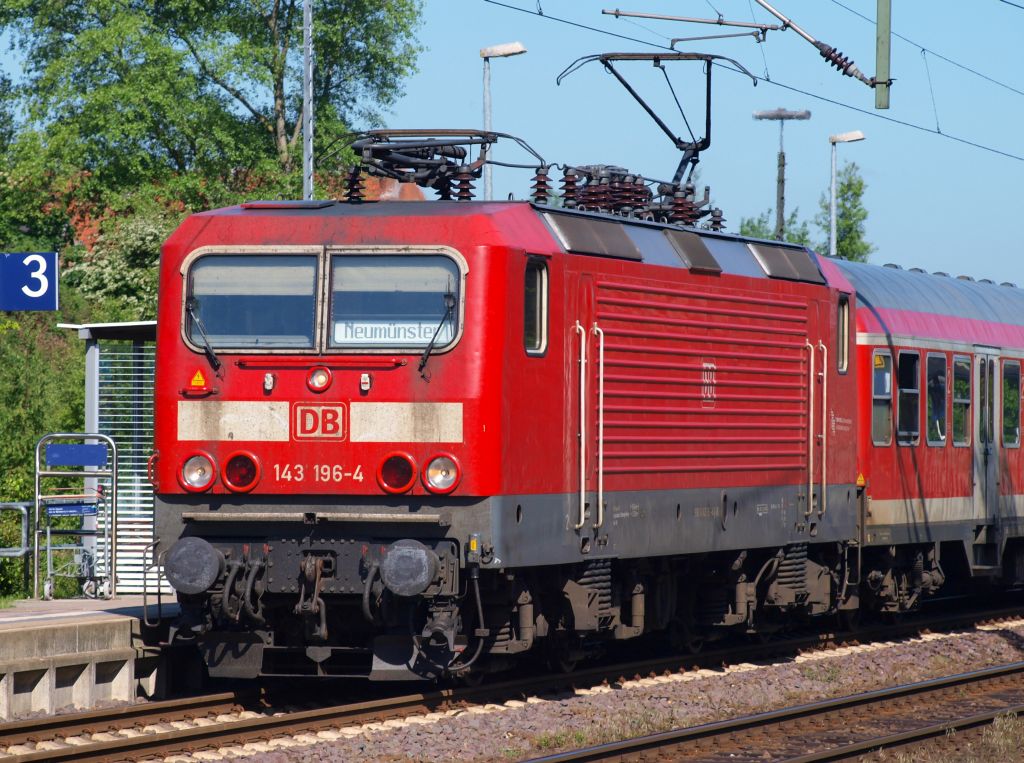 DB 143 196-4 Schleswig 04.06.2010