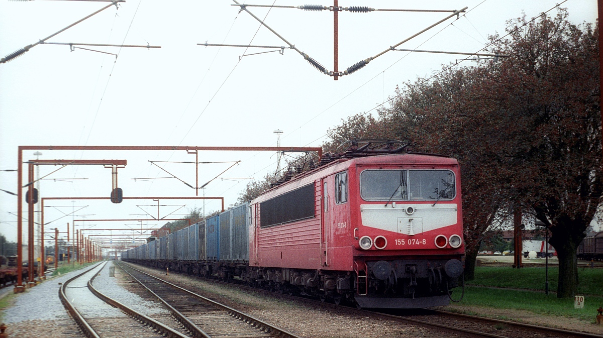 DB 155 074-8, a 07.2005, Pattburg/DK 18.09.1998 M.S/D.S