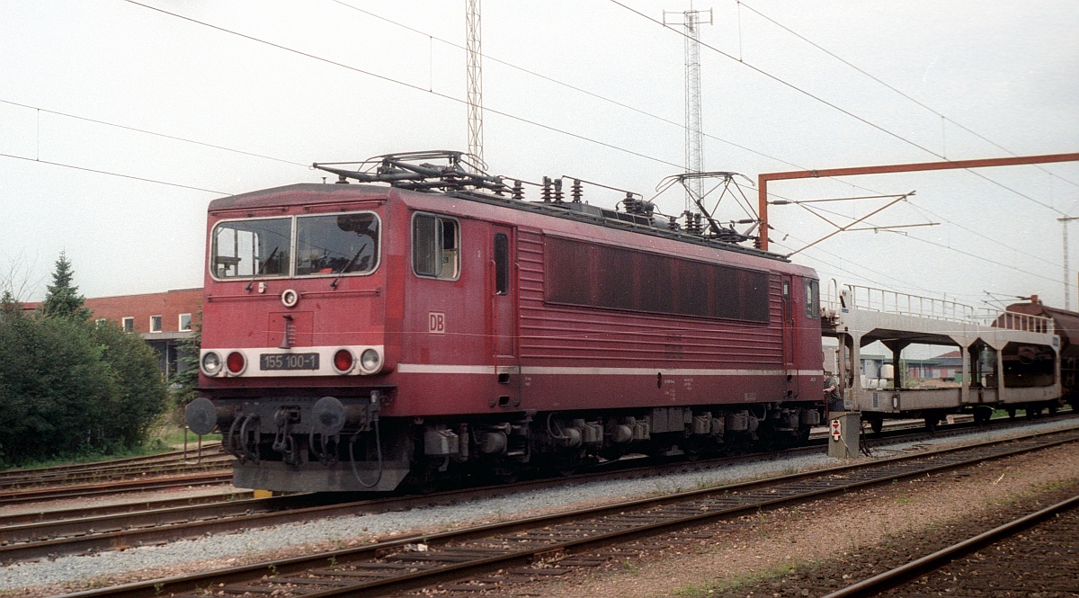 DB 155 100-1, Pattburg/DK 03.09.1998 M.S/D.S