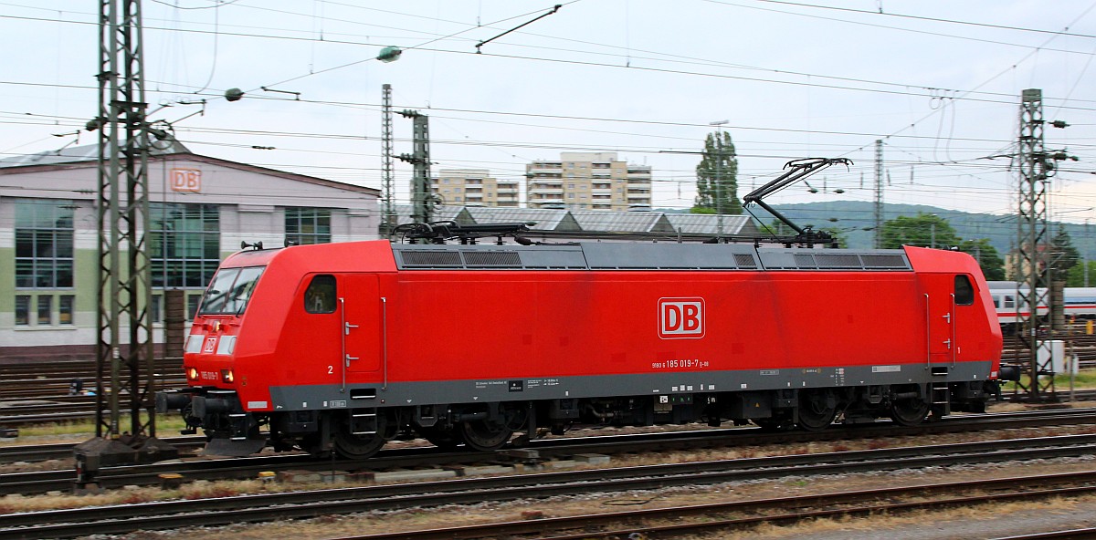 DB 185 019-7 Basel bad Bhf 01.06.2012