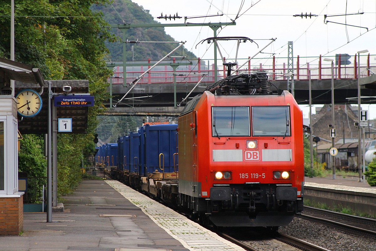 DB 185 119-5 Brohl am Rhein 15.09.2013(Ende Tag 5)