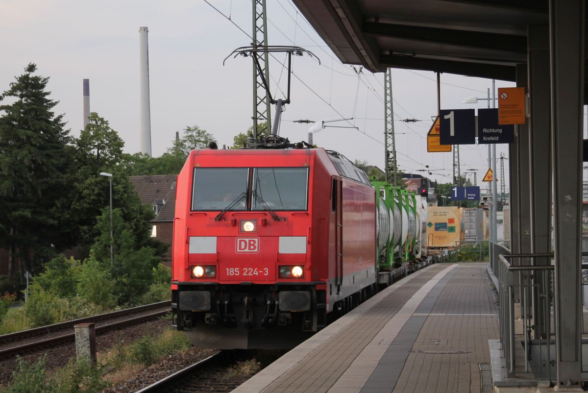 DB 185 224-3 Krefeld-Uerdingen 14.06.2019