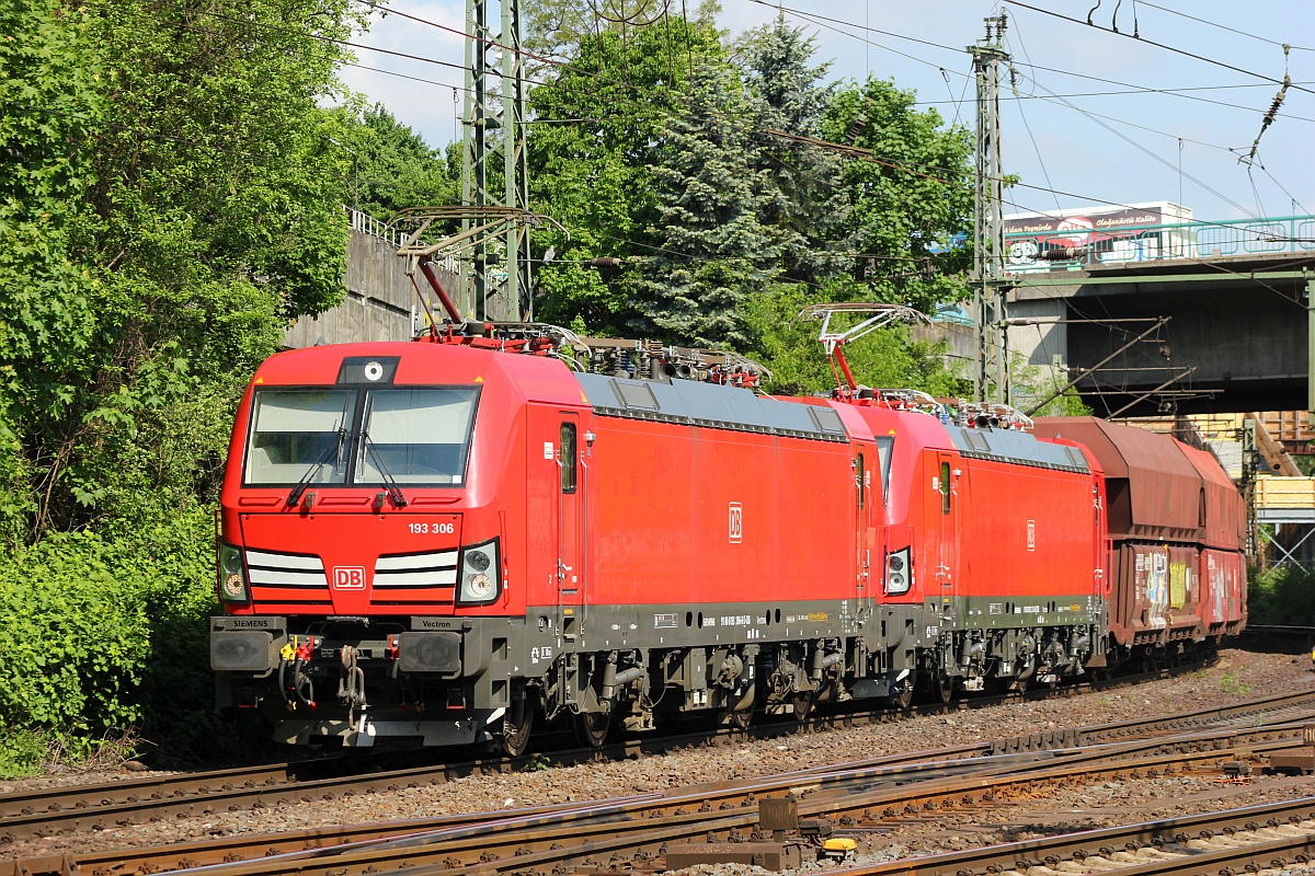 DB 193 306-8(REV/MMAL/17.01.18) und 193 312-6(REV/MMAL/13.03.18) Hamburg-Harburg 11.05.2018