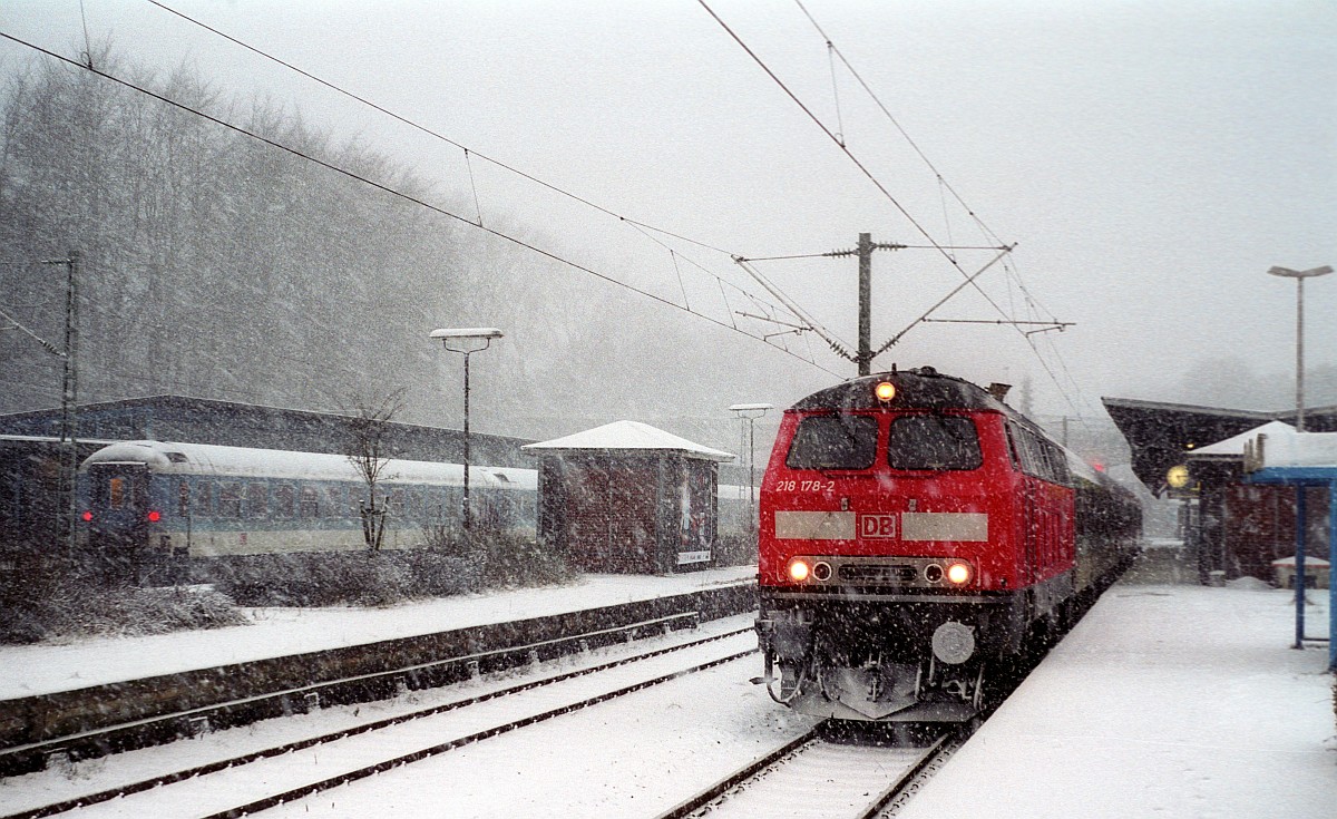 DB 218 178-2 Flensburg 24.02.2001