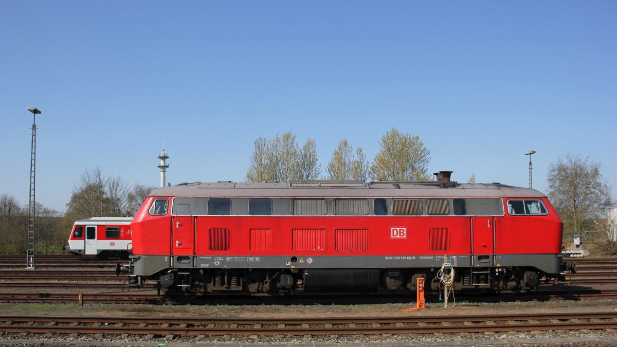 DB 218 322-6 Niebll 19.04.2019