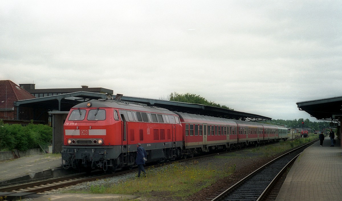DB 218 379-6 Husum 01.07.2000