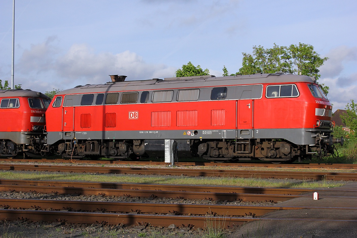 DB 218 389-5 Bw Niebüll 24.05.2017