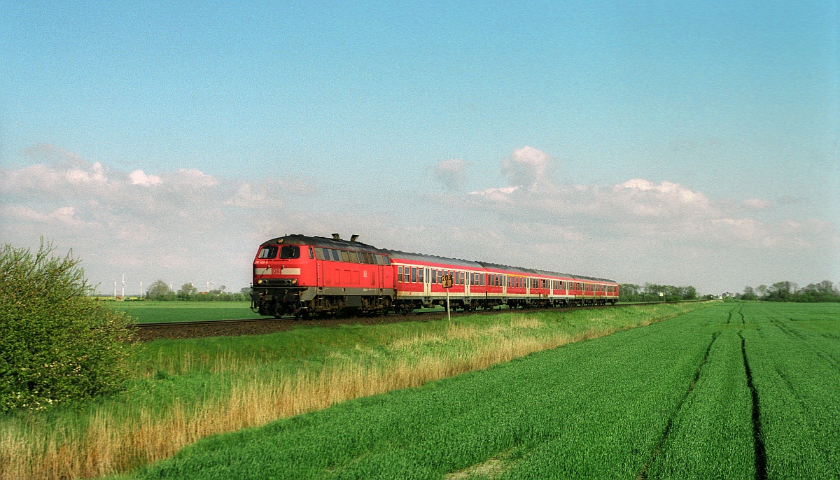 DB 218 431 Südergotteskoog 13.05.2005