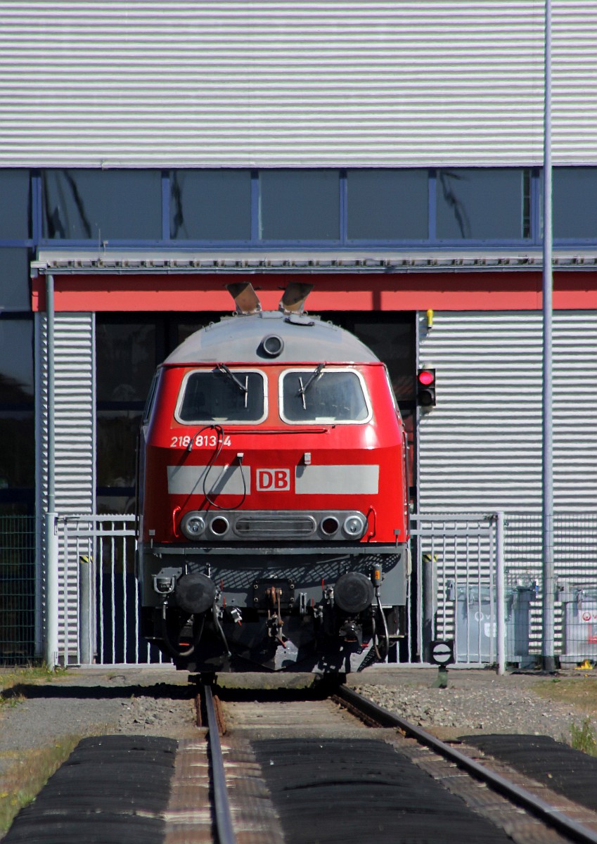 DB 218 813-4(ex 218 189. REV/HB X/31.05.16), Niebüll 17.05.2020
