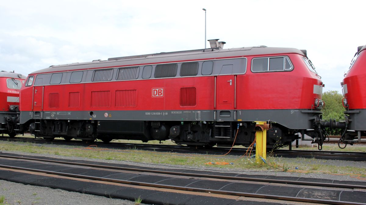 DB 218 838-1(ex 218 373 REV/HB X/08.12.14). Niebüll 01.09.2019