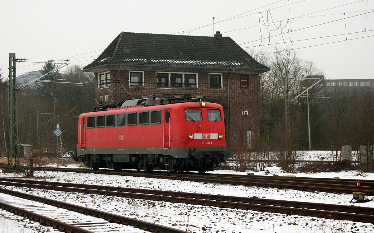 DB E10 114/ 115 114-1 Flensburg 24.01.2016 II