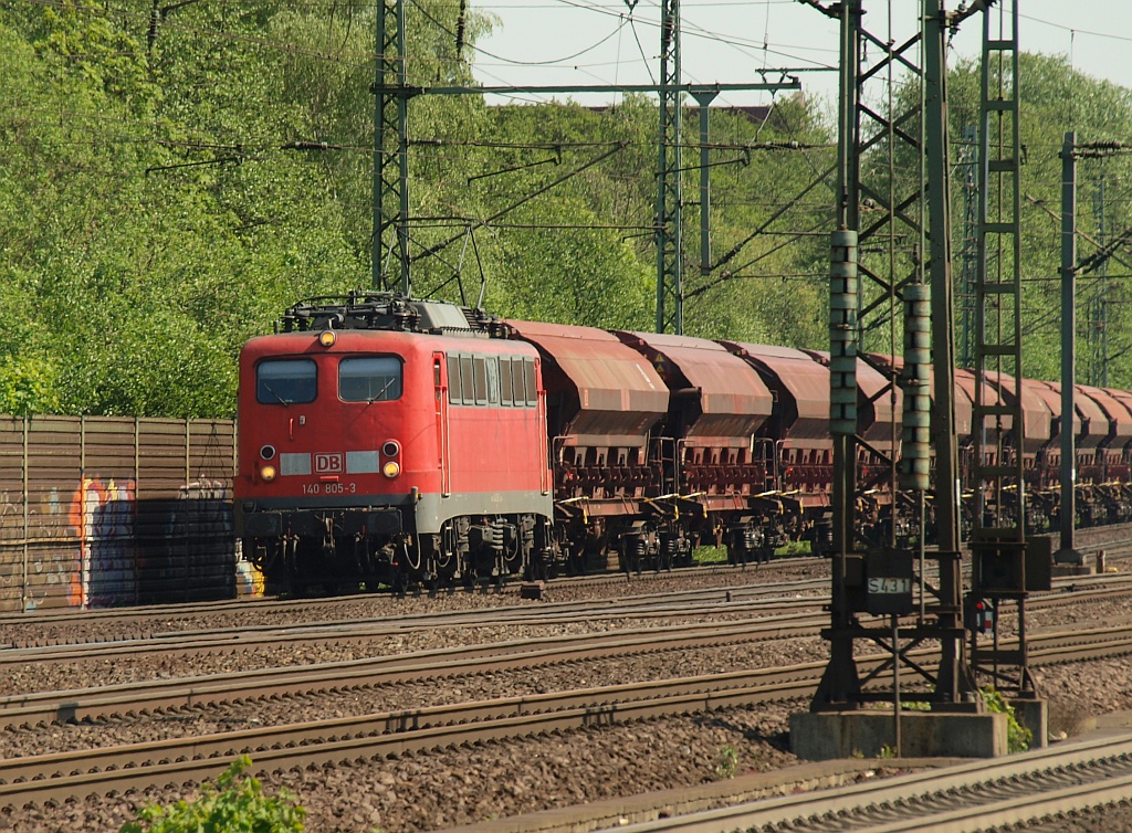DB E40 805/ 140 805-3 Hamburg-Harburg 07.05.2011