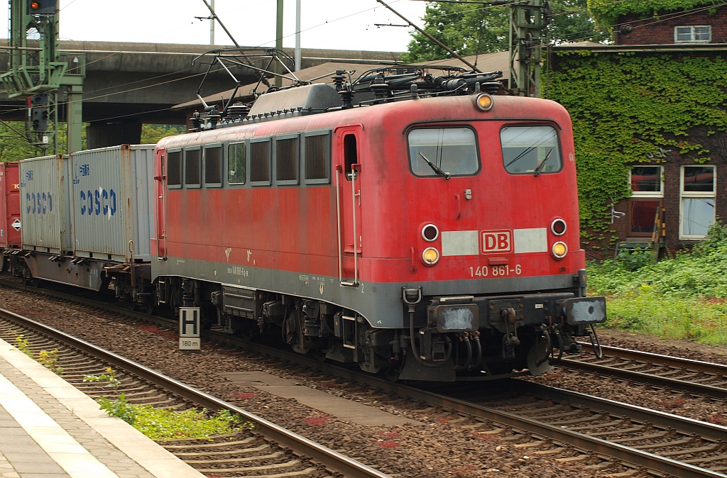 DB E40 861/ 140 861-6 Hamburg-Harburg 01.07.2011