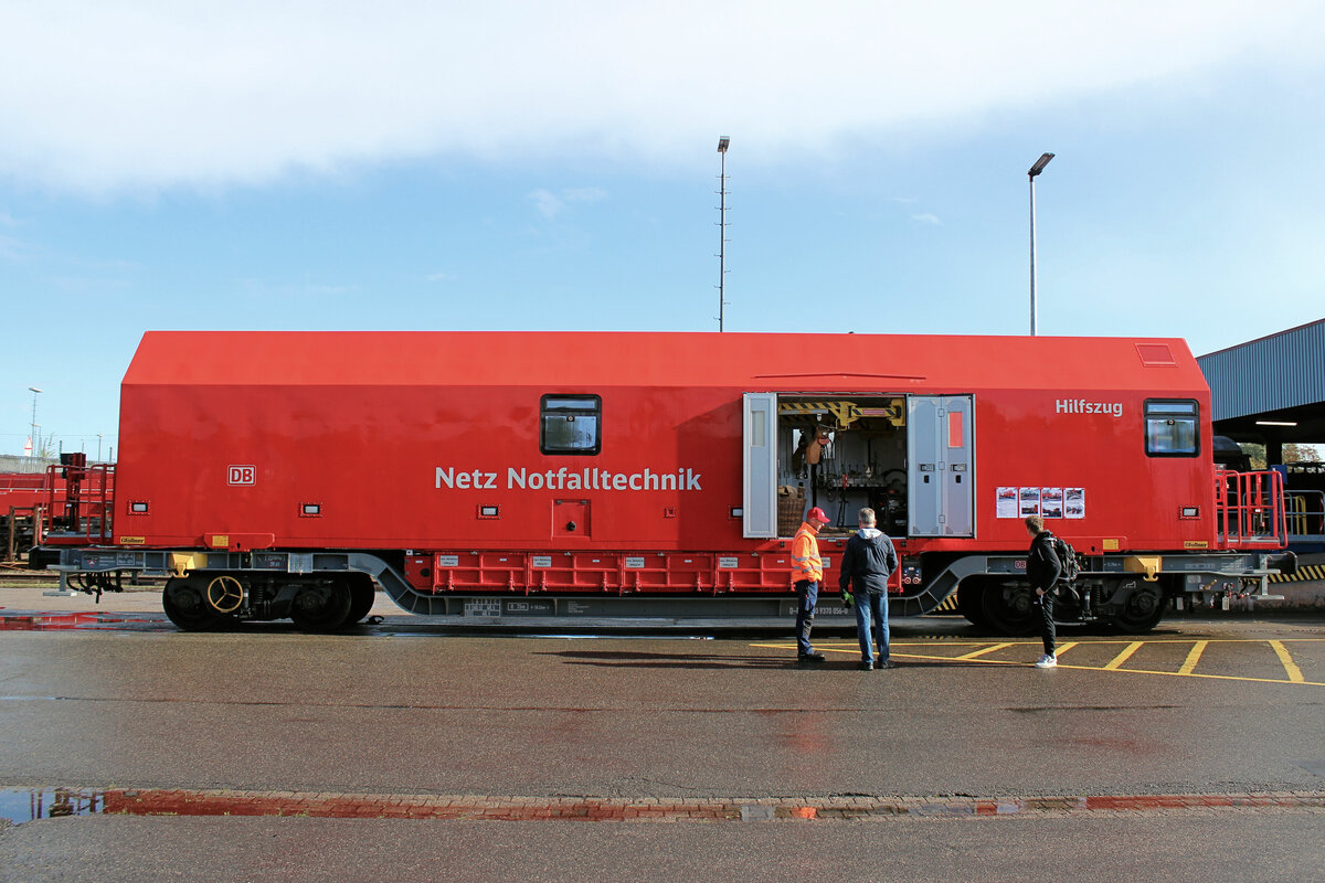 DB Hilfszug am 17.09.2022 in Seevetal - Maschen Rbf,  Tag der Schiene .