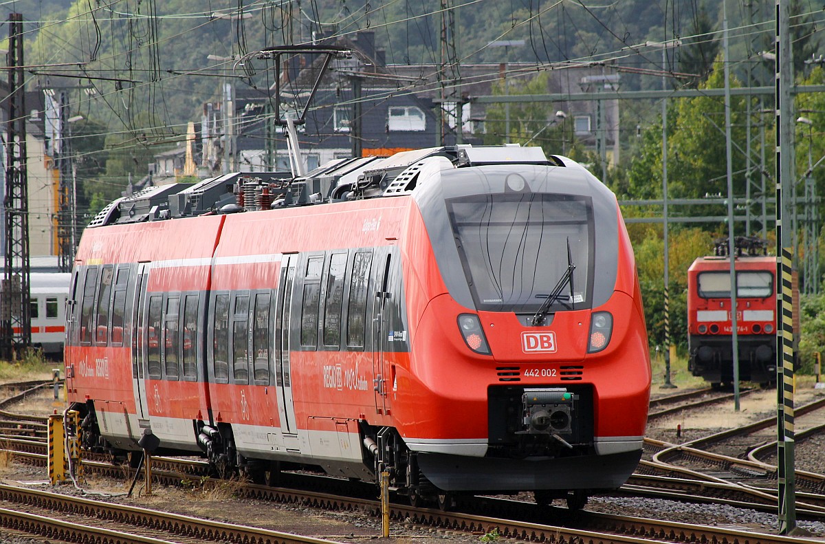 DB Moseltalbahn 442 002/502  Ediger-Eller  Koblenz Hbf 16.09.2013