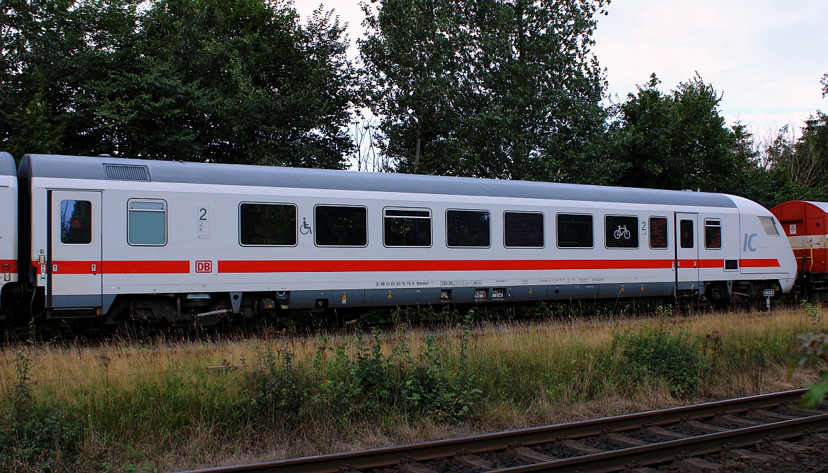DB Steuerwagen 2.Klasse der Gattung Bpmmbdzf 286.1 registriert unter 61 80 80-91 116-6 Niebll 28.08.2021