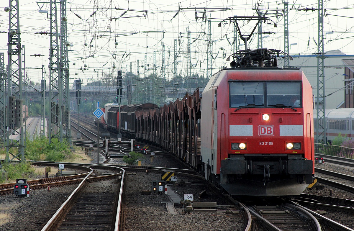 DBC EG 3106 mit Gz Richtung Hamburg. NMS 21.07.2018