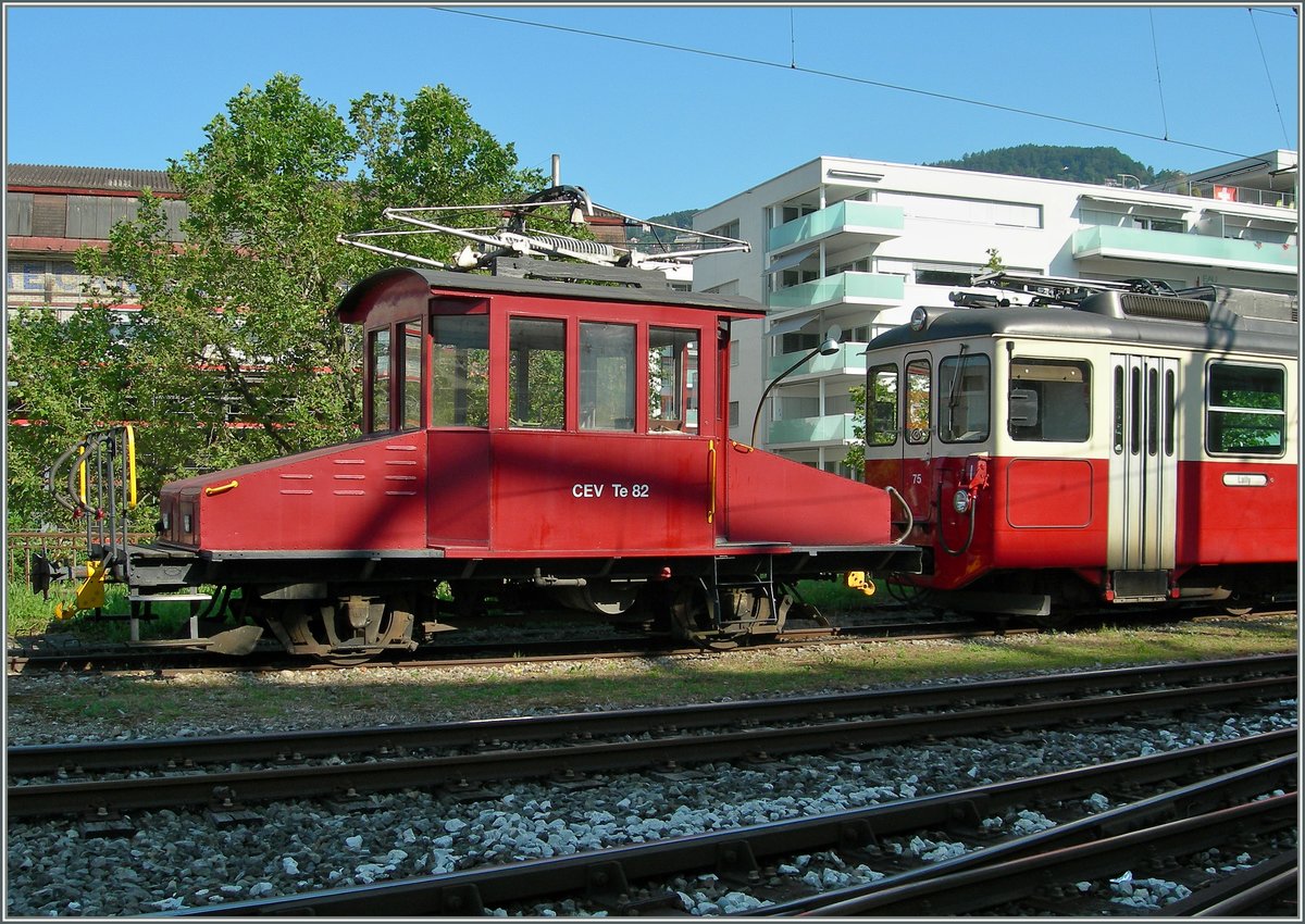 Der CEV Te 82 in Vevey.
24. Juni 2016