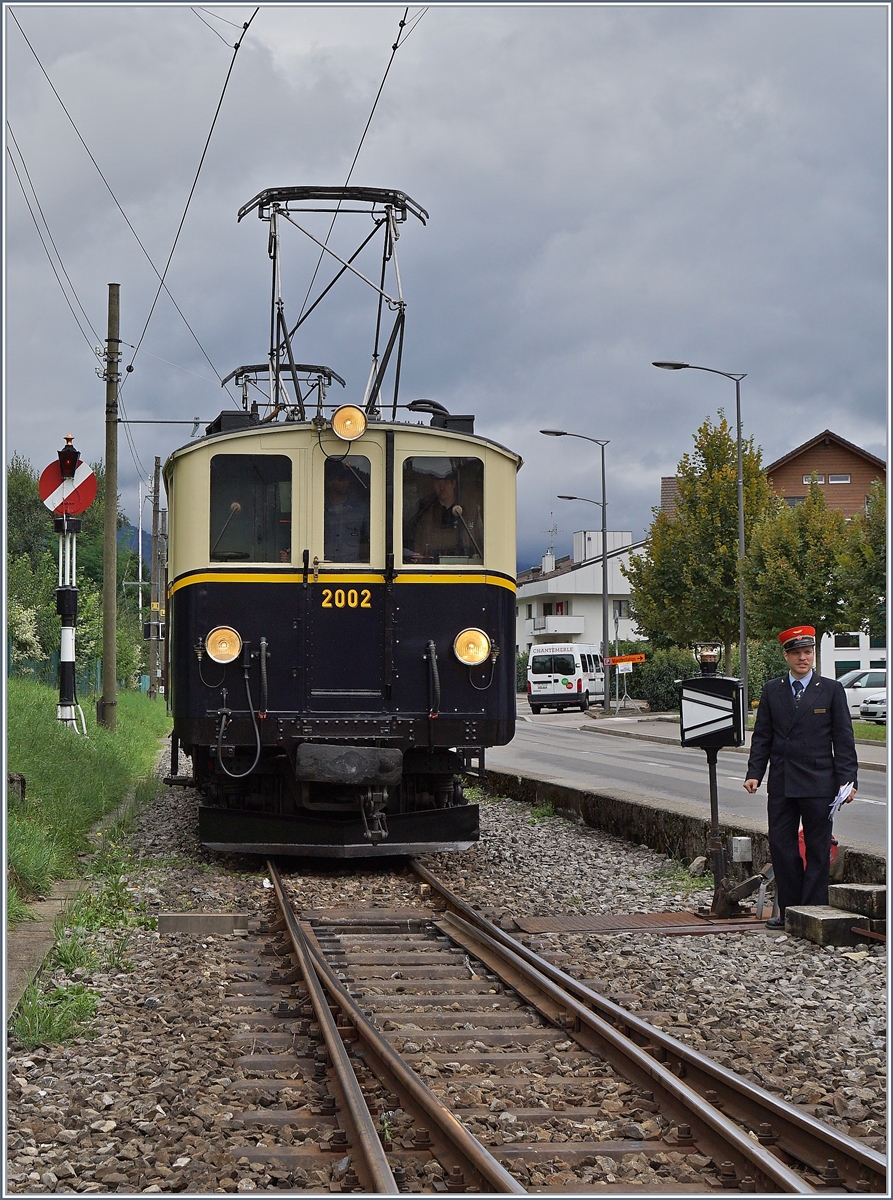 Der DZe 6/6 2002 in Blonay.

17. Sept. 2016