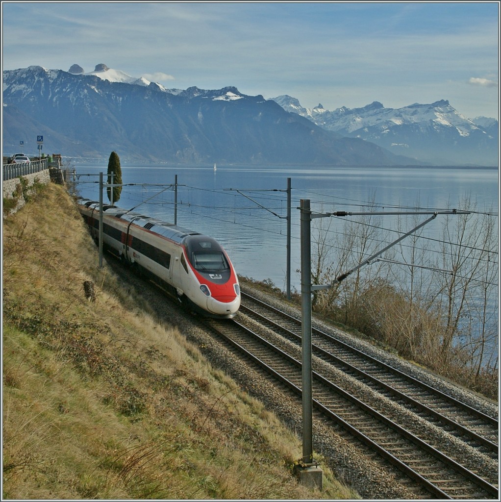 ...der gleiche ETR 610 nach Milano von hinten.
8. Jan. 2014