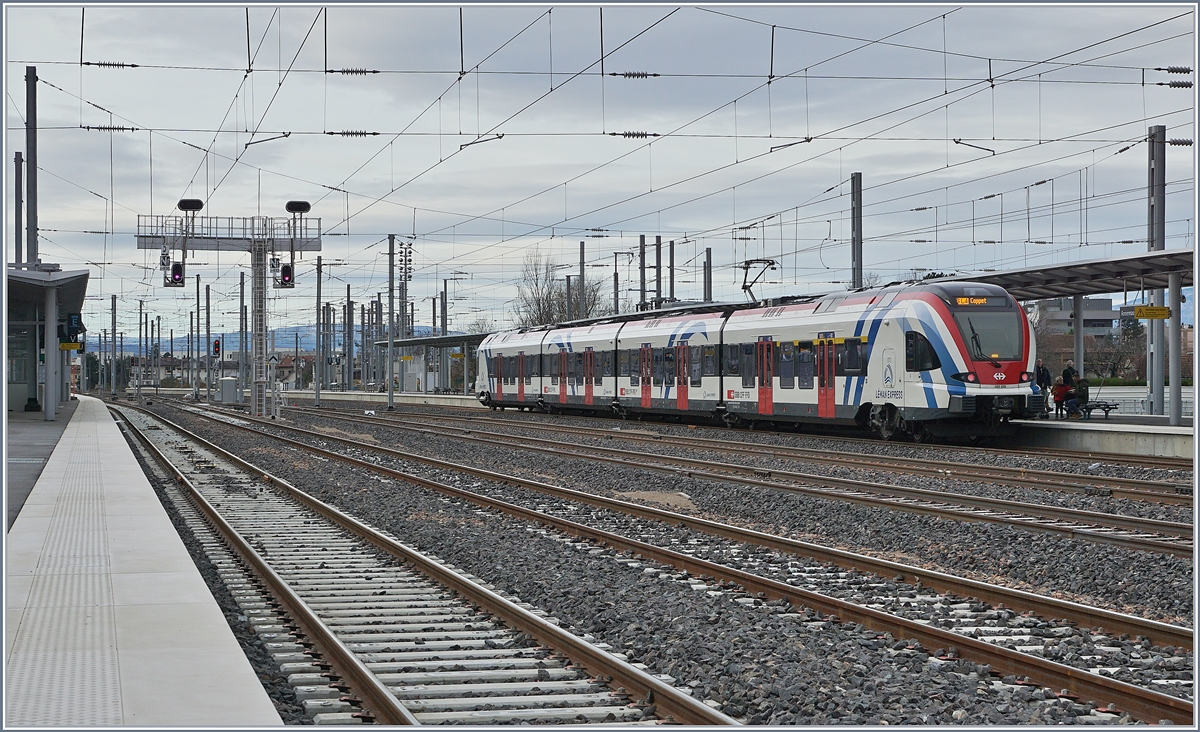 Der SBB CFF RABe 522 222 in Annemasse.

15. Dez. 2019