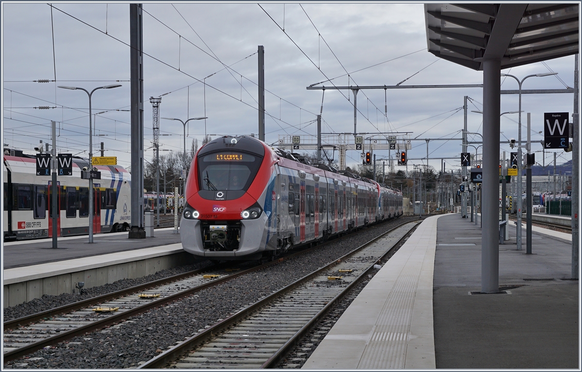 Der SNCF Z 31507 und ein weitert als Lman Express in Annemasse. 

15. Dez. 2019