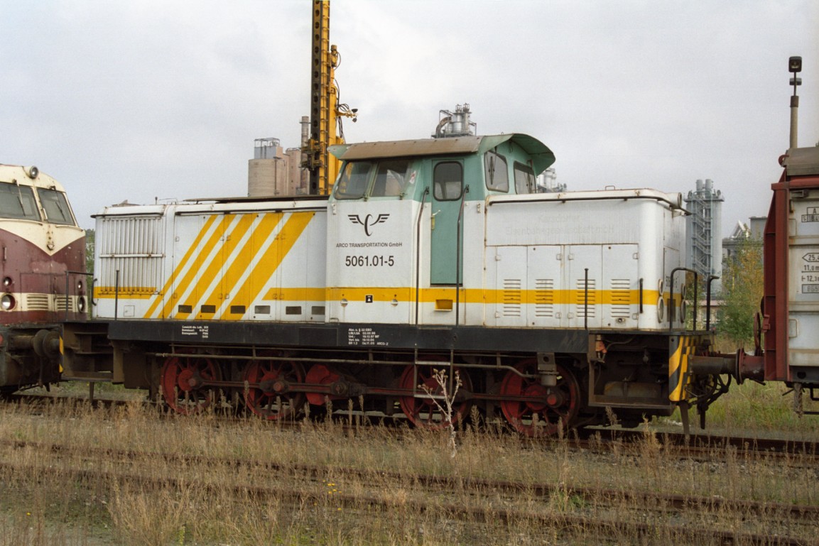 Die ARCO 5061.01-5 (ex KEG 019) am 04.10.2007 in Karsdorf. (Foto: Ralph Mildner)