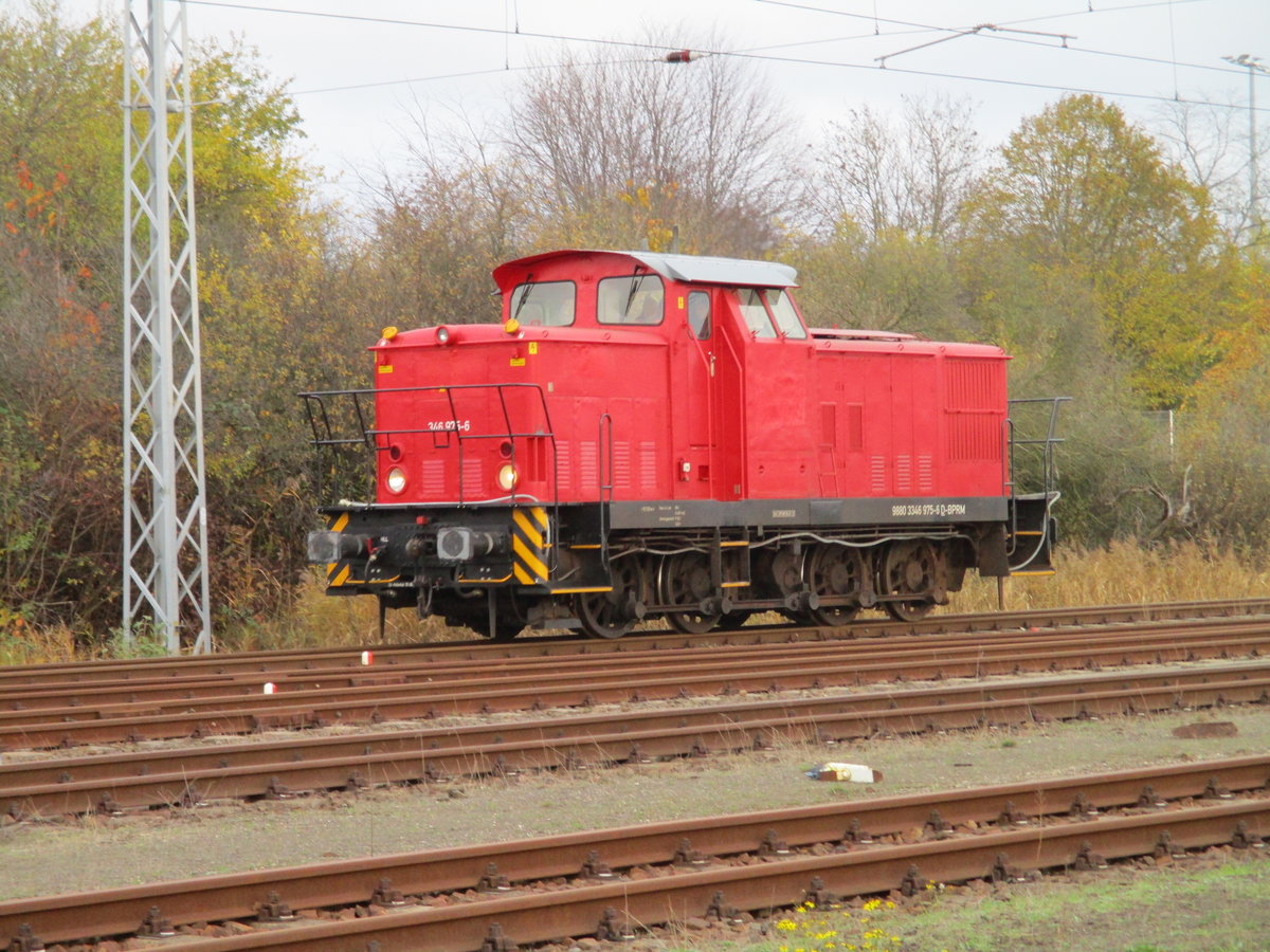 Die BPRM 346 975 kam,am 11.November 2019,vom Mukraner Hafen zurück.