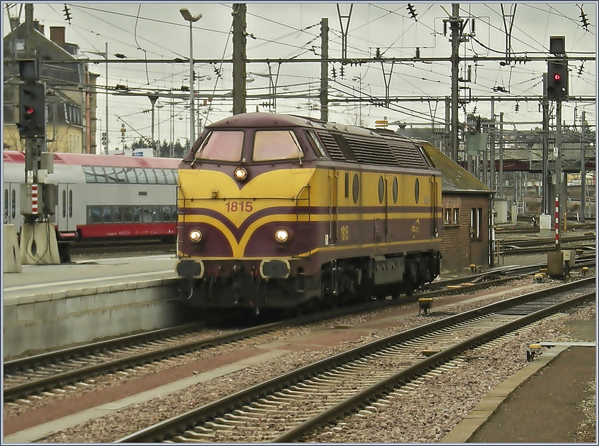 Die CFL 1815 in LUxembourg. 
13. Mrz 2008