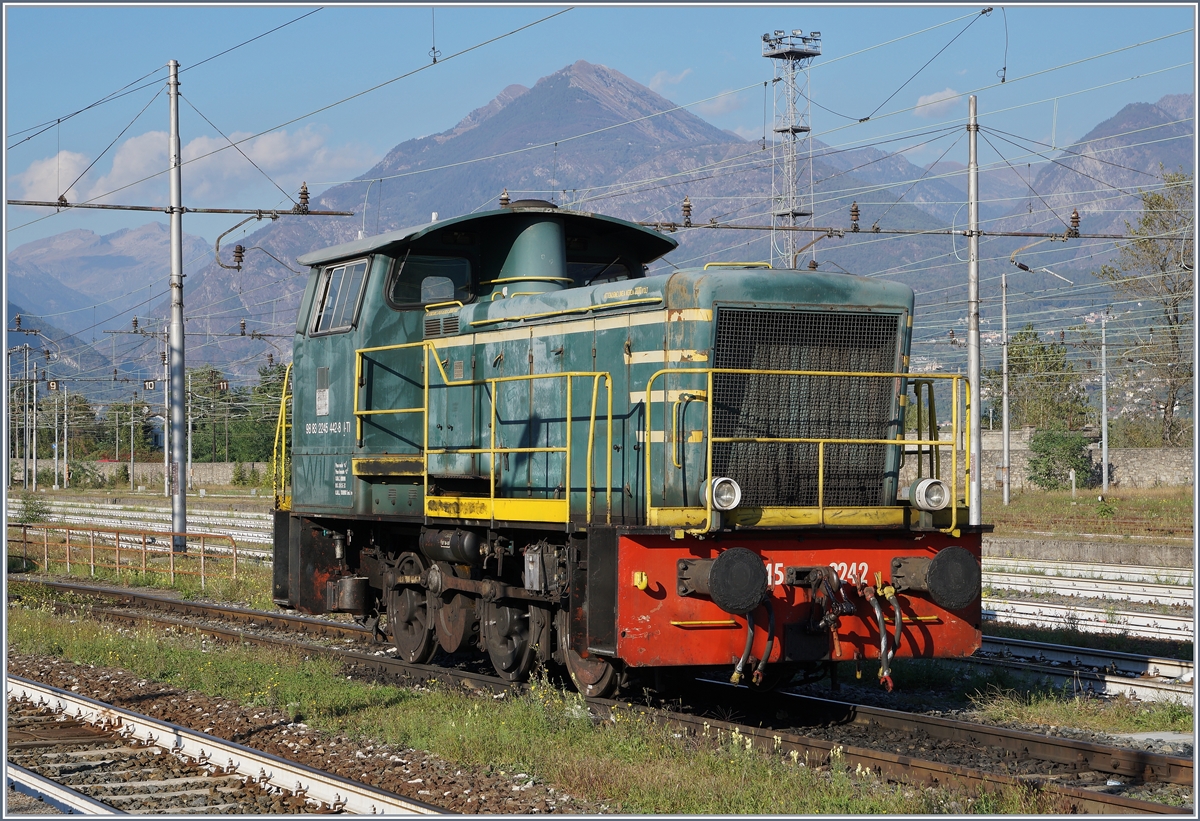 Die D 245 2242 in Domodossola. 
7. Okt. 2016