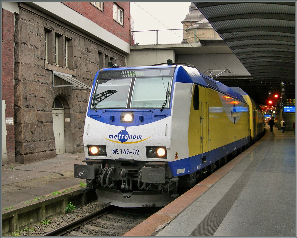 Die ME 146 02 in Hamburg Hbf.
26. Mai 2006