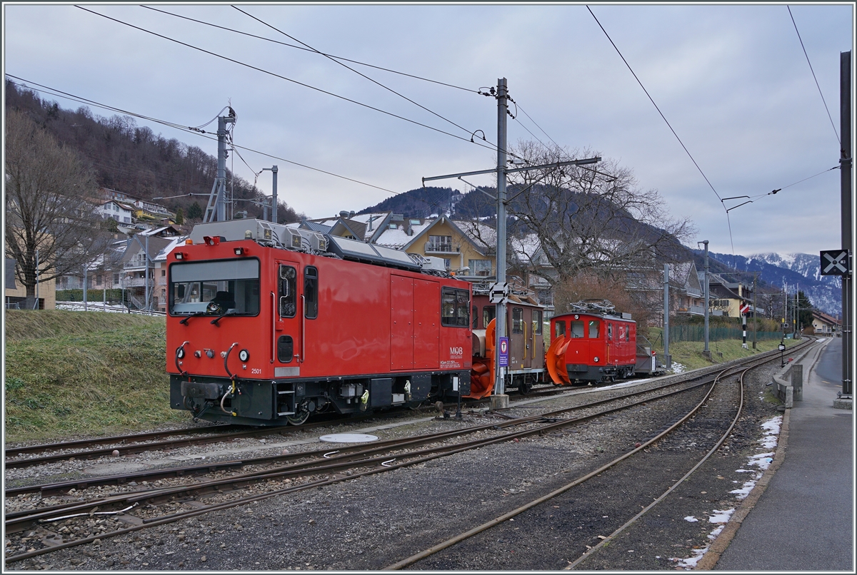 Die MOB HGem 2/2 2501 hat die Xort 91 von der CEV HGe 2/2 N° 1 übernommen. 

Blonay, den 20. Jan. 2022