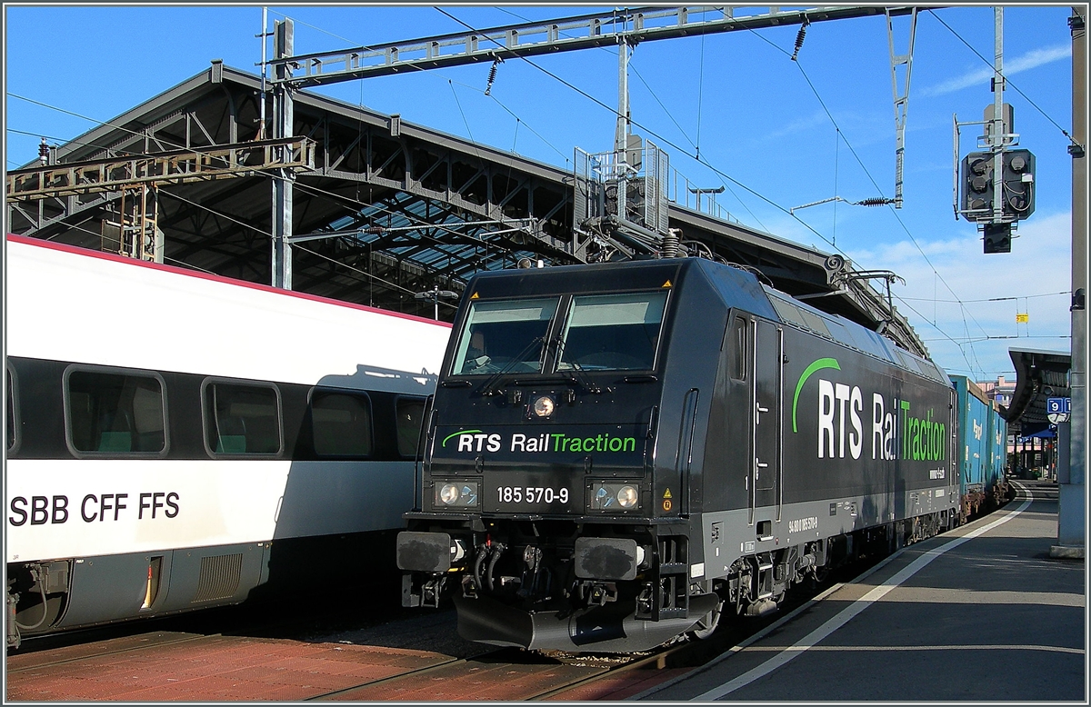 Die RTS 185 570-9 in Lausanne.
9. Feb. 2007