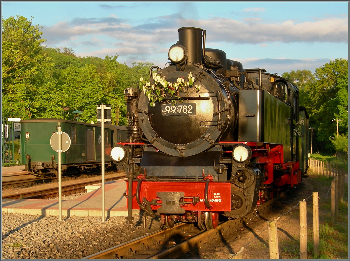 Die RüBB 99 782 in Binz. 25. Mai 2006