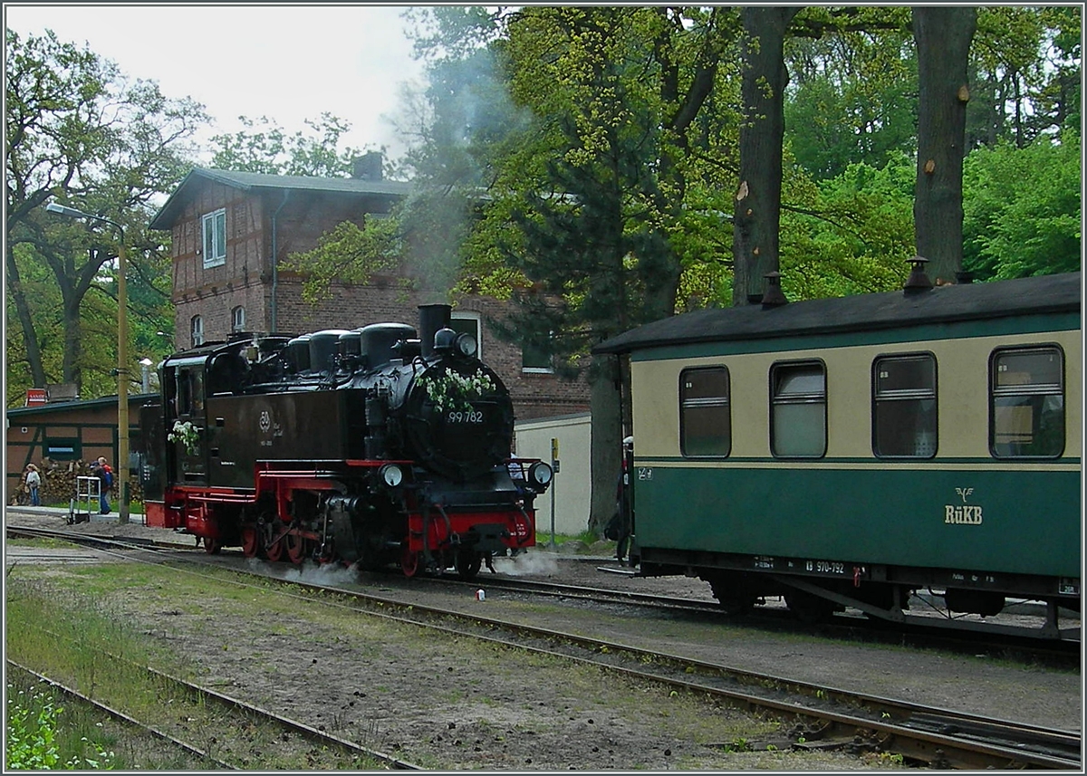 Die RüKB 99 782 in Göhren.
25. Mai 2006