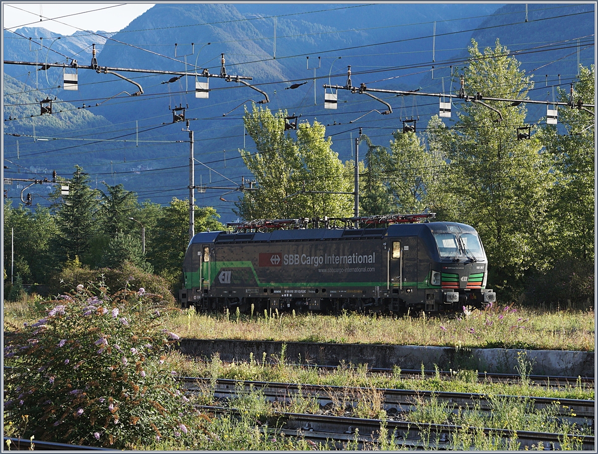 Die SBB Cargo International 193 257 in Domodossola.
18. Sept. 2017