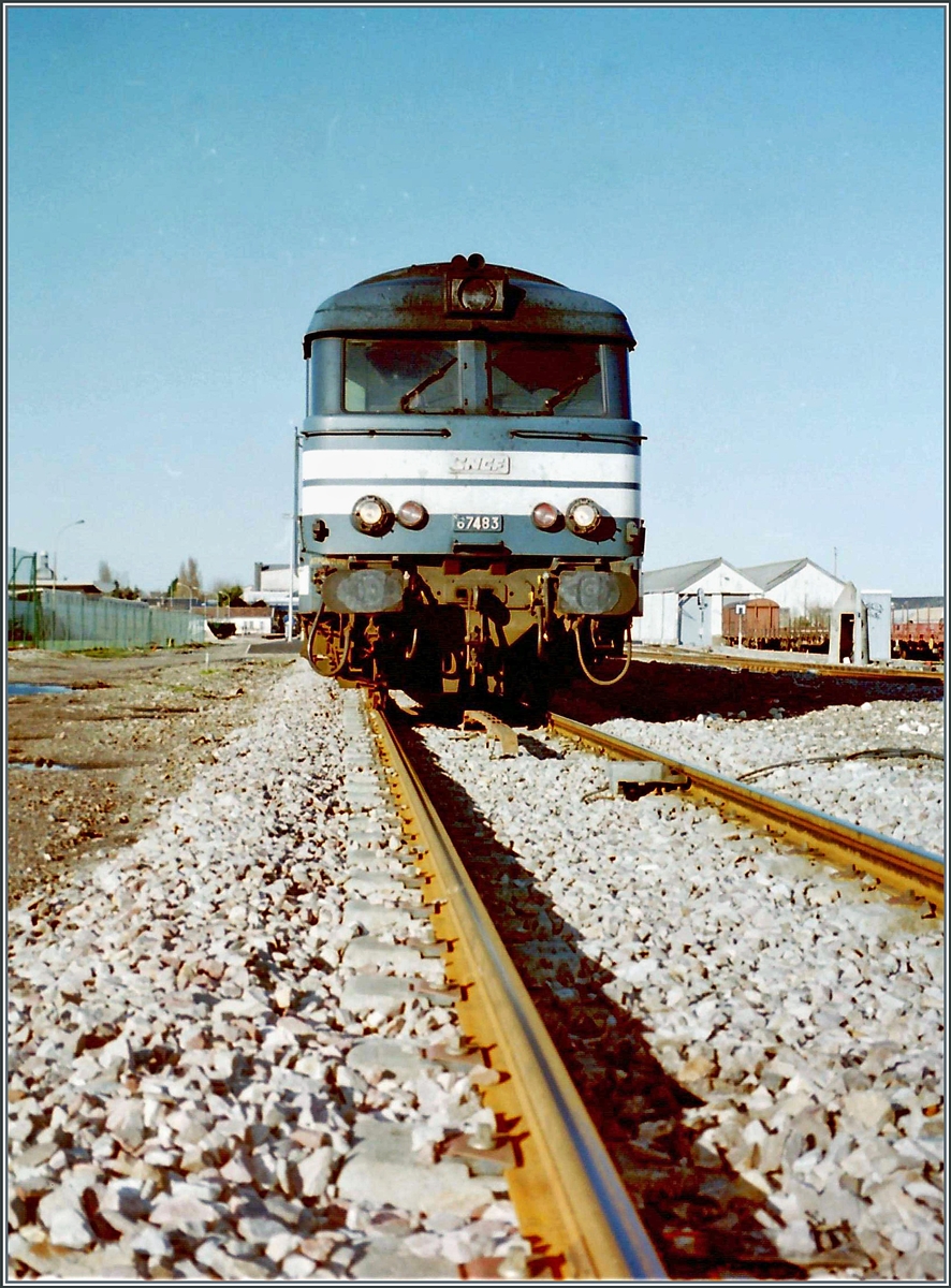 Die SNCF BB 67 483 in Dieppe

14. Feb. 2002