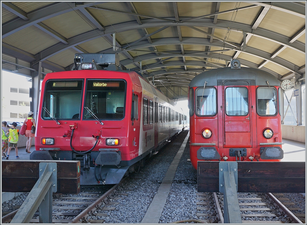 Domino und  Schülerzug  Steuerwagen in Le Brassus.

16. Juni 2022