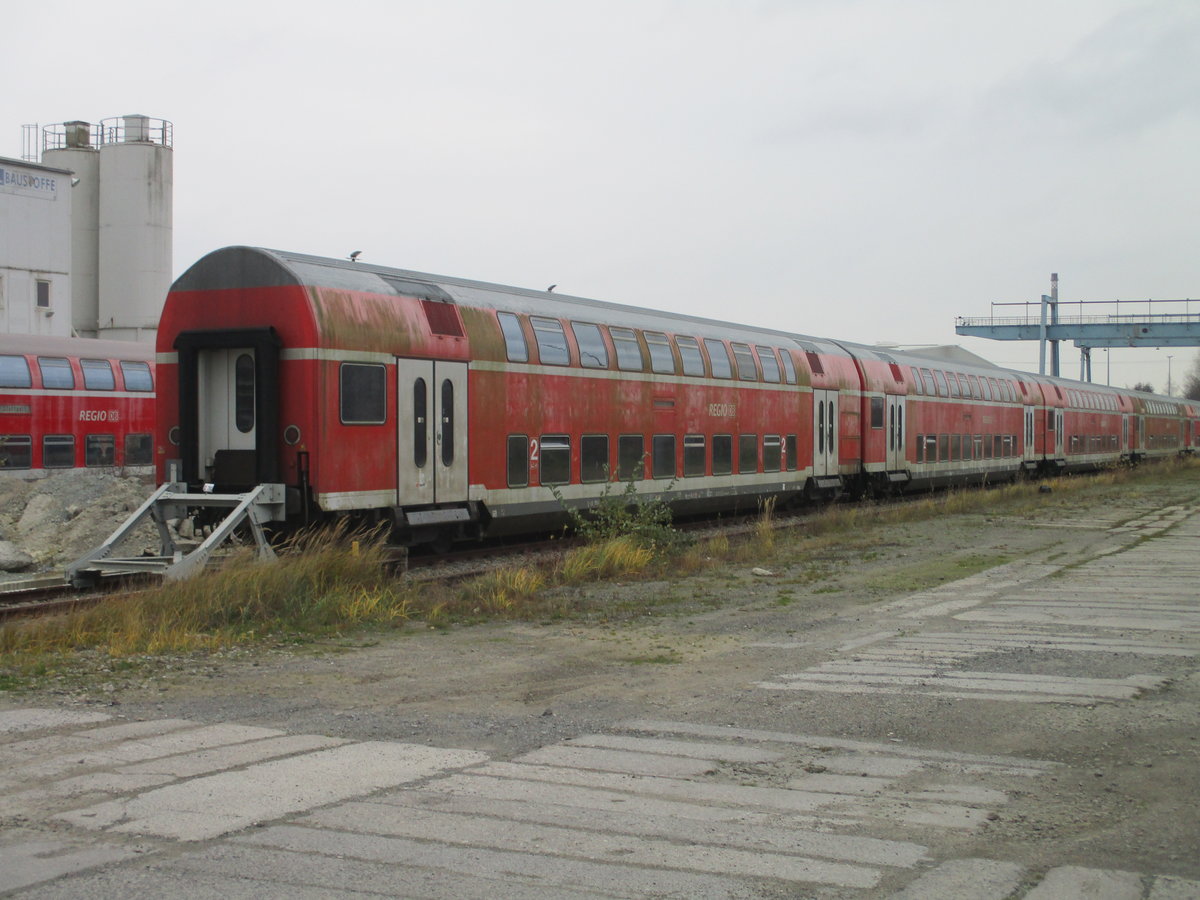 Dostos Mittelwagen in Mukran am 07.Dezember 2020.