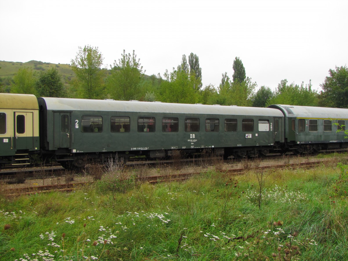 DR 50 50 28-14 256-8 Bghw (D-EMBB 55 80 28-14 256-7) im DLr 79826 aus Freyburg, am 13.09.2014 in Karsdorf Bbf.