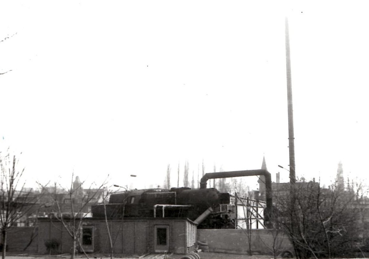 DR 52 5287 am 18.03.1984 bei OGS in Zeitz. (Foto: Steffen Hennig)