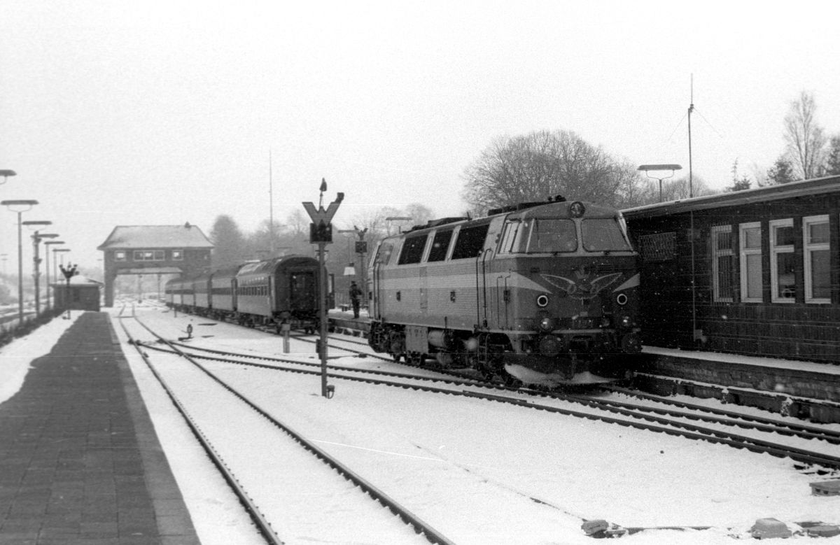 DSB Litra MZ 1424 Flensburg 20.02.1981