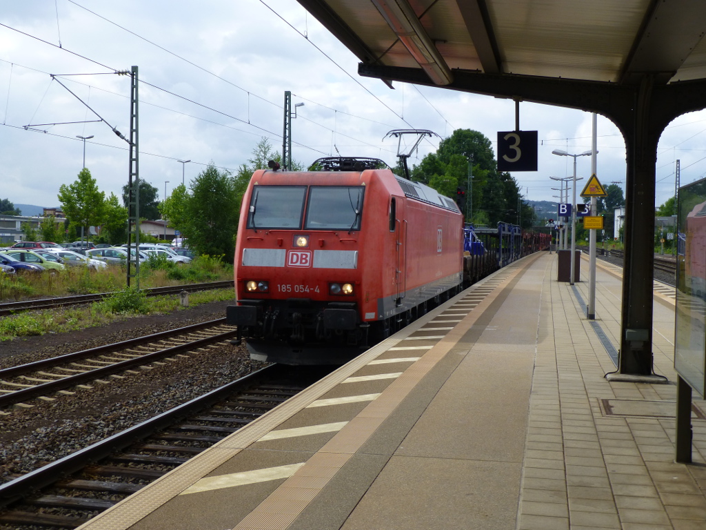 Durch Bad Hersfeld fhrt am 20.8. diese 185.