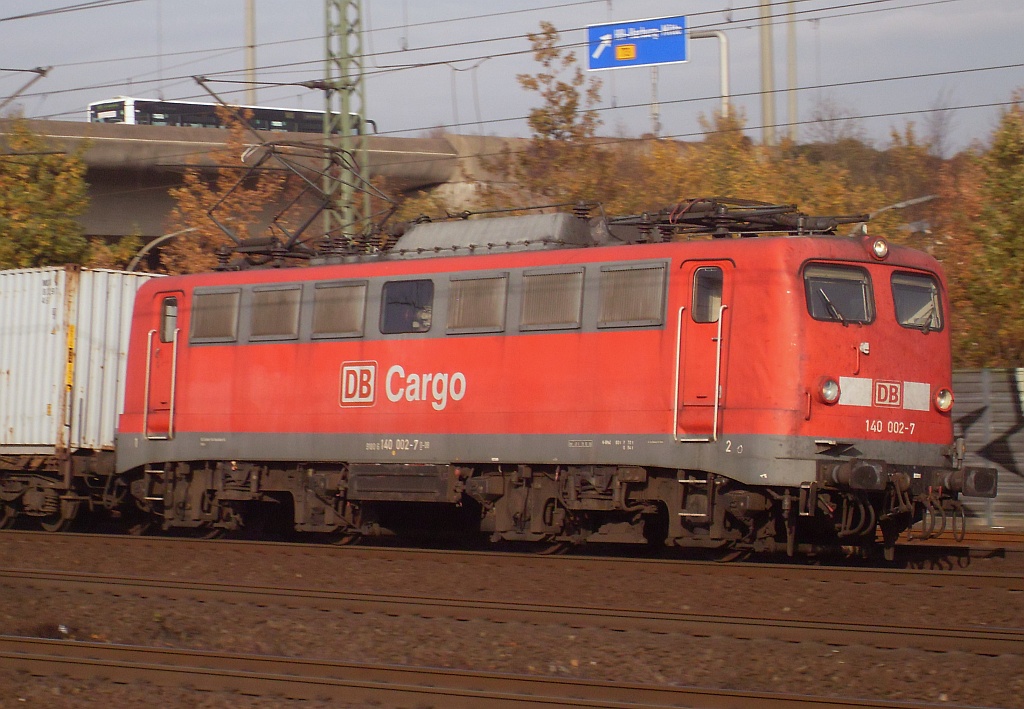 E40 002/ 140 002-7 Hamburg-Harburg 04.11.2011