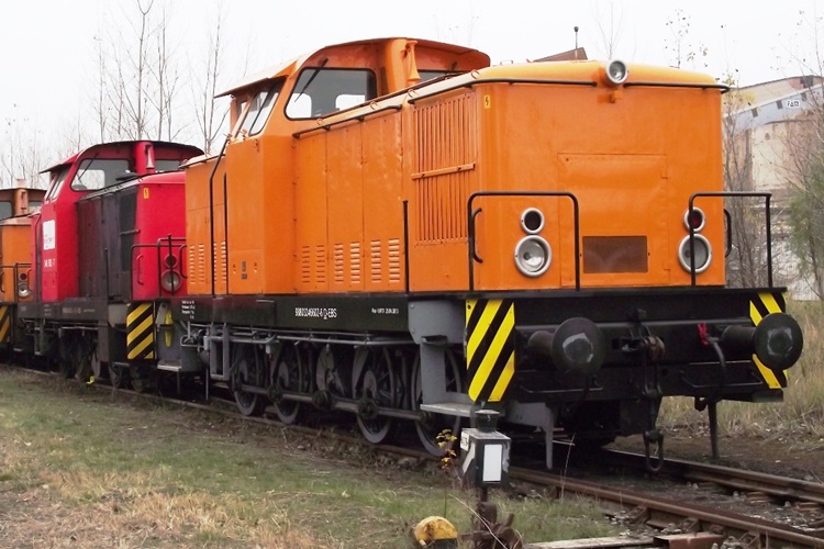 EBS 346 602 am 19.11.2013 abgstellt in Karsdorf. (Foto: Gerd Schmidt)